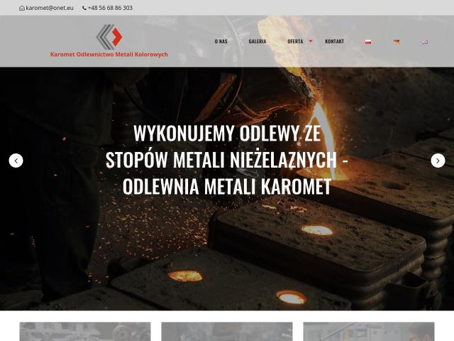 Karomet Odlewnictwo Metali Kolorowych 